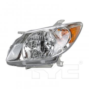 2005 Pontiac Vibe Headlight Assembly Left TYC 20641490 image 1 of 4