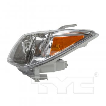 2005 Pontiac Vibe Headlight Assembly Left TYC 20641490 image 3 of 4