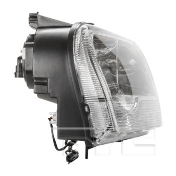 2007 Chrysler 300 Headlight Assembly Right TYC 206637009 image 3 of 4