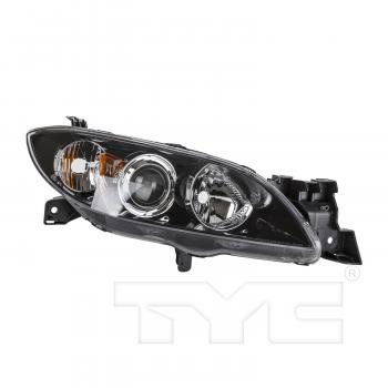 2005 Mazda 3 Headlight Assembly Right TYC 20666101 image 1 of 4