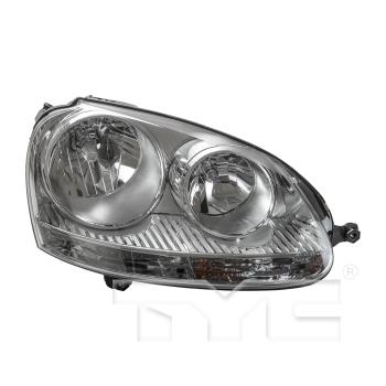 2009 Volkswagen Rabbit Headlight Assembly Right TYC 20667900 image 1 of 4