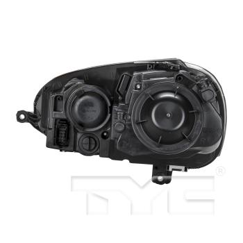 2009 Volkswagen Rabbit Headlight Assembly Right TYC 20667900 image 2 of 4