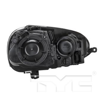 2009 Volkswagen Rabbit Headlight Assembly Left TYC 20668000 image 2 of 4