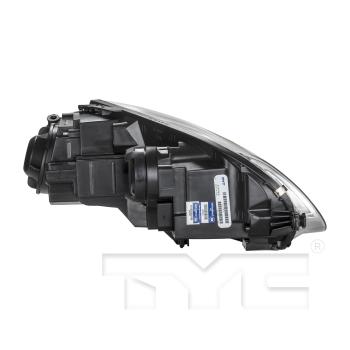 2009 Volkswagen Rabbit Headlight Assembly Left TYC 20668000 image 4 of 4