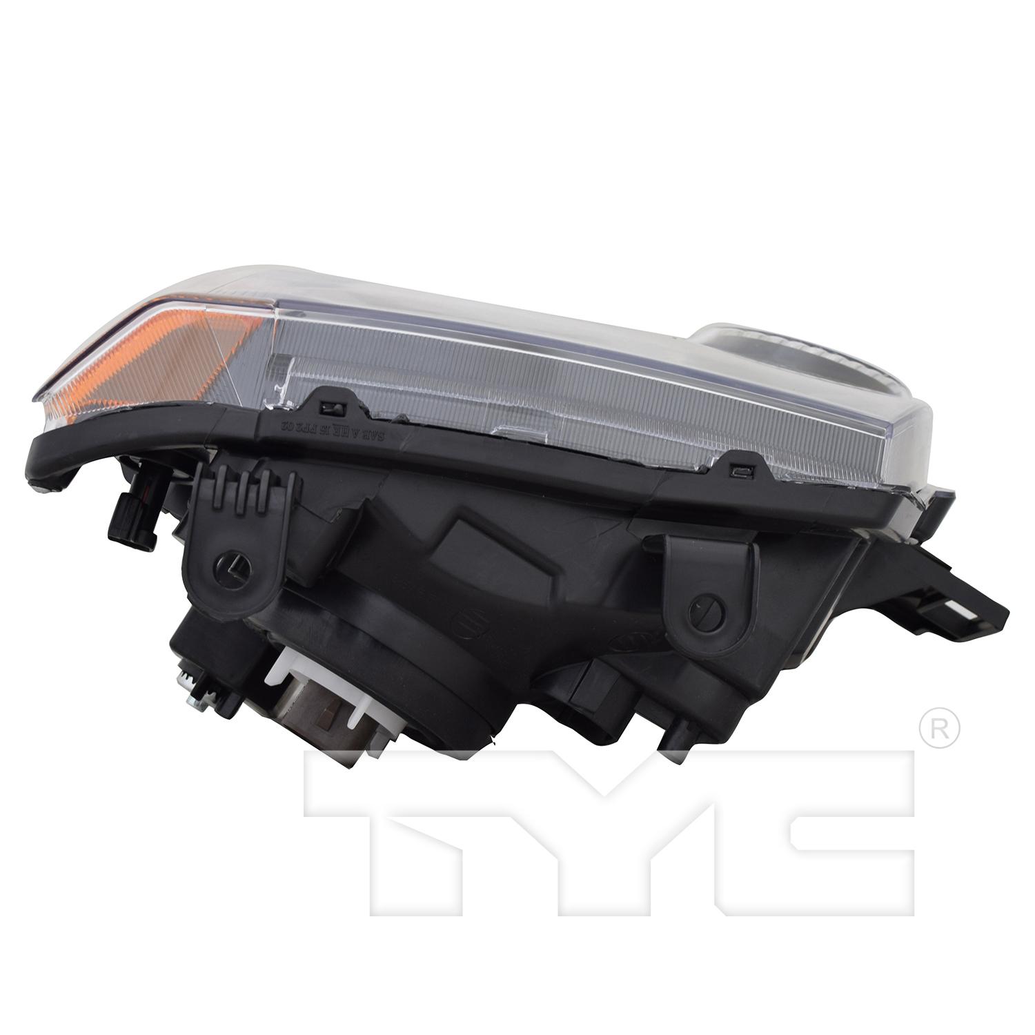 TYC 206702909 Headlight Assembly product image 5 of 6