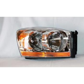 2006 Dodge Ram 2500 Headlight Assembly Right TYC 20674700 image 2 of 2