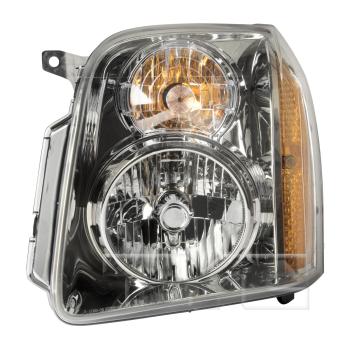 2009 GMC Yukon XL 2500 Headlight Assembly Left TYC 206802009 image 2 of 4