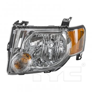 2008 Ford Escape Headlight Assembly Left TYC 20687800 image 1 of 4