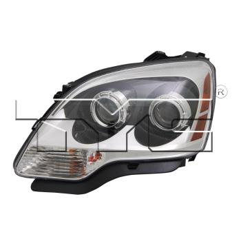 2010 GMC Acadia Headlight Assembly Left TYC 20689290 image 1 of 2