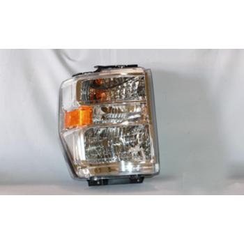 2009 Ford E-250 Headlight Assembly Right TYC 20695700 image 2 of 3