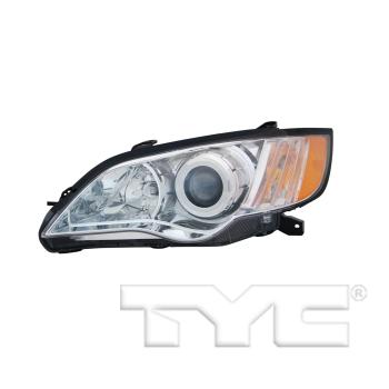 2008 Subaru Legacy Headlight Assembly Left TYC 209018009 image 1 of 2