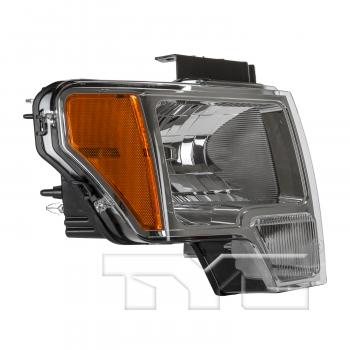 2011 Ford F-150 Headlight Assembly Right TYC 209075909 image 3 of 4
