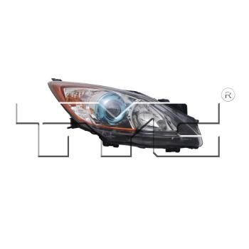 2013 Mazda 3 Headlight Assembly Left TYC 20908690 image 1 of 2
