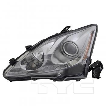 2010 Lexus IS350 Headlight Assembly Left TYC 209314019 image 1 of 4
