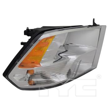 2018 Ram 3500 Headlight Assembly Right TYC 209395009 image 3 of 4