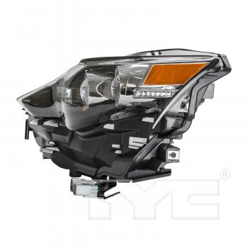 2015 Lexus IS250 Headlight Assembly Left TYC 20952600 image 3 of 4