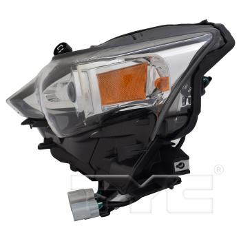 2015 Lexus IS250 Headlight Assembly Left TYC 209528019 image 3 of 4