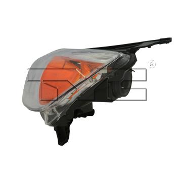 2013 Ford C-Max Headlight Assembly Left TYC 209558009 image 2 of 3