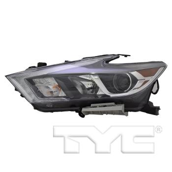 2017 Nissan Maxima Headlight Assembly Left TYC 209710009 image 2 of 4
