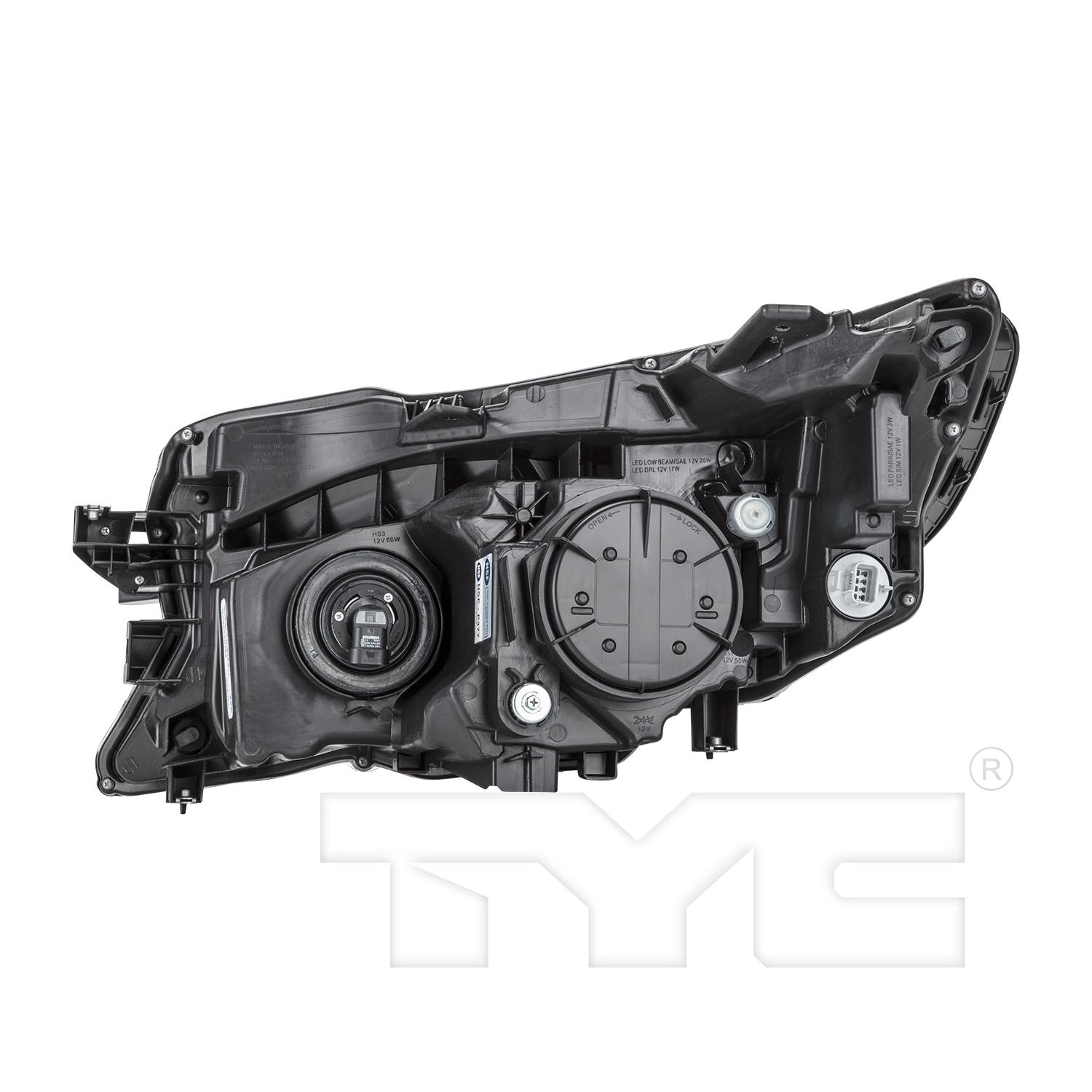 TYC 209715809 Headlight Assembly product image 2 of 6