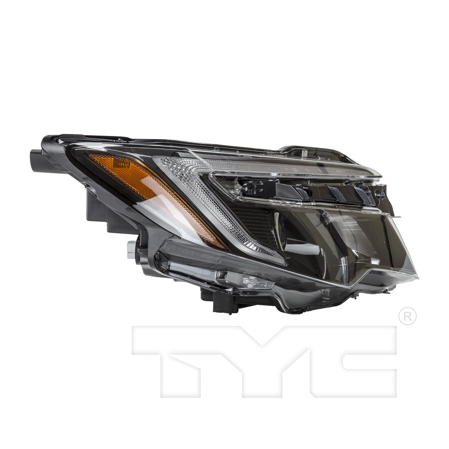 TYC 209715809 Headlight Assembly product image 3 of 6