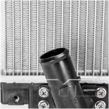 1999 Mitsubishi Montero Sport Radiator Primary TYC 2278 image 3 of 4