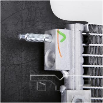 2009 Chrysler PT Cruiser A/C Condenser TYC 3171 image 4 of 4