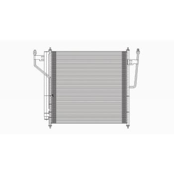 2006 Infiniti QX56 A/C Condenser Front TYC 3239 image 4 of 4