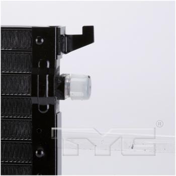 2001 Saturn SL2 A/C Condenser TYC 4586 image 3 of 4