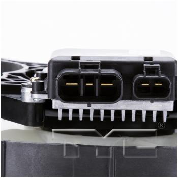 2001 Mitsubishi Eclipse Engine Cooling Fan Assembly Left TYC 600810 image 3 of 3