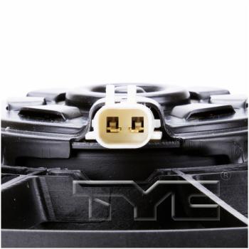 2003 Chrysler Voyager A/C Condenser Fan Assembly Right TYC 610390 image 4 of 4