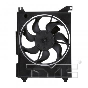 2004 Hyundai Sonata A/C Condenser Fan Assembly Right TYC 610700 image 1 of 4