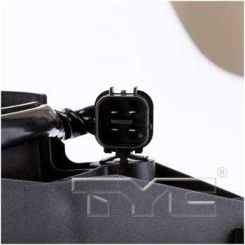 2004 Hyundai Sonata A/C Condenser Fan Assembly Right TYC 610700 image 3 of 4