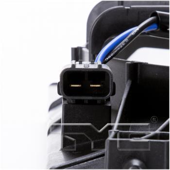 2015 Honda Crosstour A/C Condenser Fan Assembly Right TYC 611130 image 3 of 4