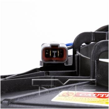 2011 Honda Element A/C Condenser Fan Assembly Right TYC 611200 image 4 of 4