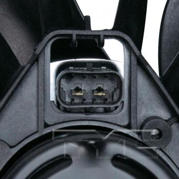 1998 Pontiac Sunfire Dual Radiator and Condenser Fan Assembly TYC 620100 image 3 of 3