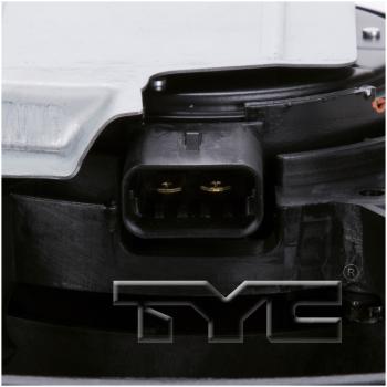 2000 Oldsmobile Silhouette Dual Radiator and Condenser Fan Assembly TYC 620410 image 4 of 4