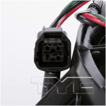 2005 Mercury Grand Marquis Dual Radiator and Condenser Fan Assembly TYC 621290 image 3 of 3