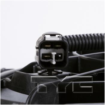 2006 Kia Optima Dual Radiator and Condenser Fan Assembly TYC 621720 image 3 of 3