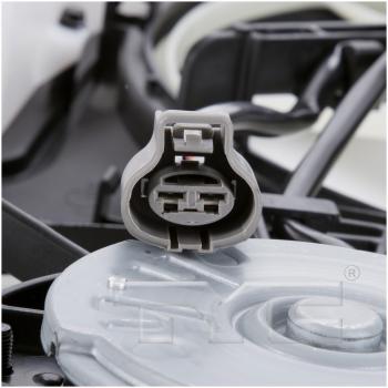 2007 Lexus RX350 Dual Radiator and Condenser Fan Assembly TYC 622190 image 3 of 4