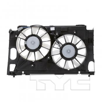 2015 Lexus CT200h Dual Radiator and Condenser Fan Assembly TYC 622310 image 2 of 4