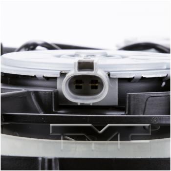 2015 Lexus CT200h Dual Radiator and Condenser Fan Assembly TYC 622310 image 3 of 4