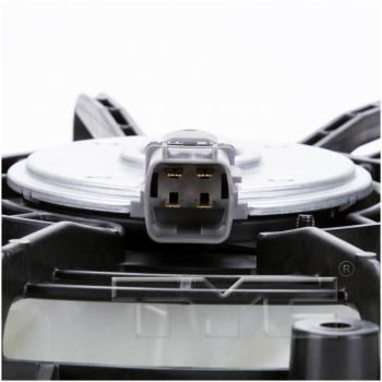 2011 Mazda 2 Dual Radiator and Condenser Fan Assembly TYC 622740 image 3 of 3