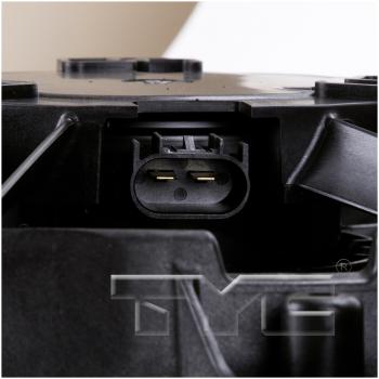 2014 Chevrolet Impala Dual Radiator and Condenser Fan Assembly TYC 622850 image 3 of 4