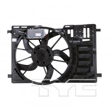 2015 Ford Escape Dual Radiator and Condenser Fan Assembly TYC 622870 image 2 of 4