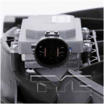 2015 Ford Escape Dual Radiator and Condenser Fan Assembly TYC 622870 image 3 of 4