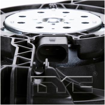 2013 Audi A5 Dual Radiator and Condenser Fan Assembly TYC 622940 image 4 of 4
