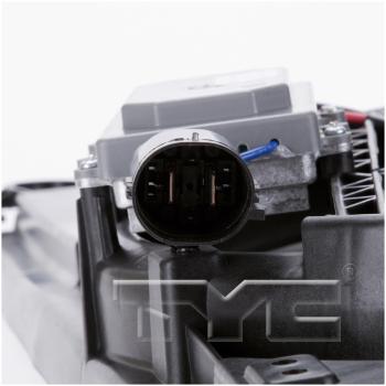 2013 Lincoln MKZ Dual Radiator and Condenser Fan Assembly TYC 623020 image 4 of 4