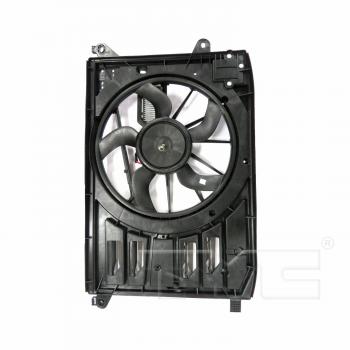 2013 Ford C-Max Dual Radiator and Condenser Fan Assembly