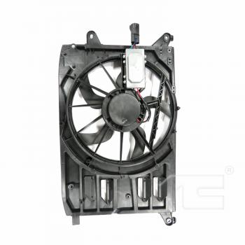 2015 Ford C-Max Dual Radiator and Condenser Fan Assembly TYC 623180 image 2 of 3